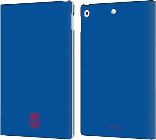 Vista 34 de Head Case Designs Officially Licensed FC Barcelona Barca Crest Patterns Leather Wallet Case Compatible with Apple iPad Pro 12.9 2020/2021/2022