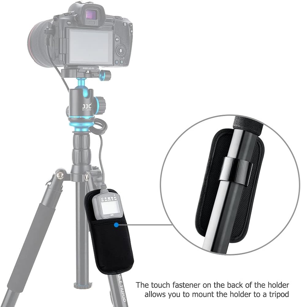 Amazon.co.jp: JJC 三脚 ポーチ カメラリモコンホルダー 収納バッグ