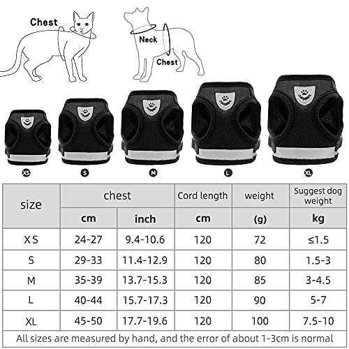 Siudaro Cat Harness and Leash for Walking Escape Proof - Adjustable Cat Vest Harness Small Dog Harness Soft Mesh Puppy… - Image 4