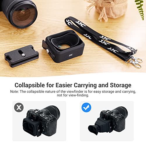 Detachable Camera Lcd Viewfinder, Camera Viewfinder 3X Screen Magnifier Sunshade Hood With Universal Arca-Type Quick Release Plate For Canon Sony Nikon And More Camera Lcd Screen Achieve Hands Free #TOP7