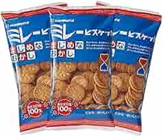Amazon.co.jp: 野村煎豆加工店 ミレービスケット 130g 3袋