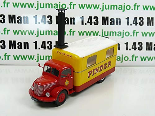 PIN2G 1/43 IXO Cirque PINDER : Camion UNIC ZU51 Cuisine Cantine