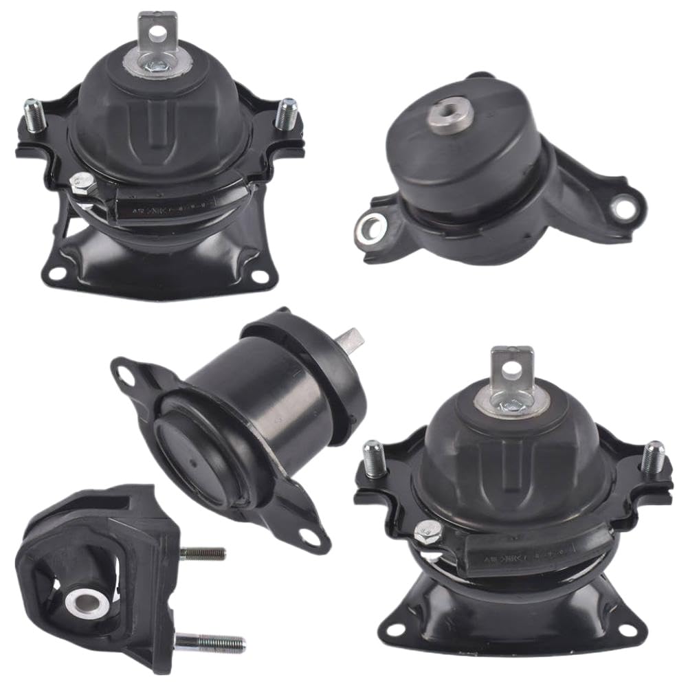 Aadzeafxq Onecolor Engine Mounts And Transmission Mounts Set Compatible With Accord Crosstour A65028el A4575el A65003 A4561 A4577