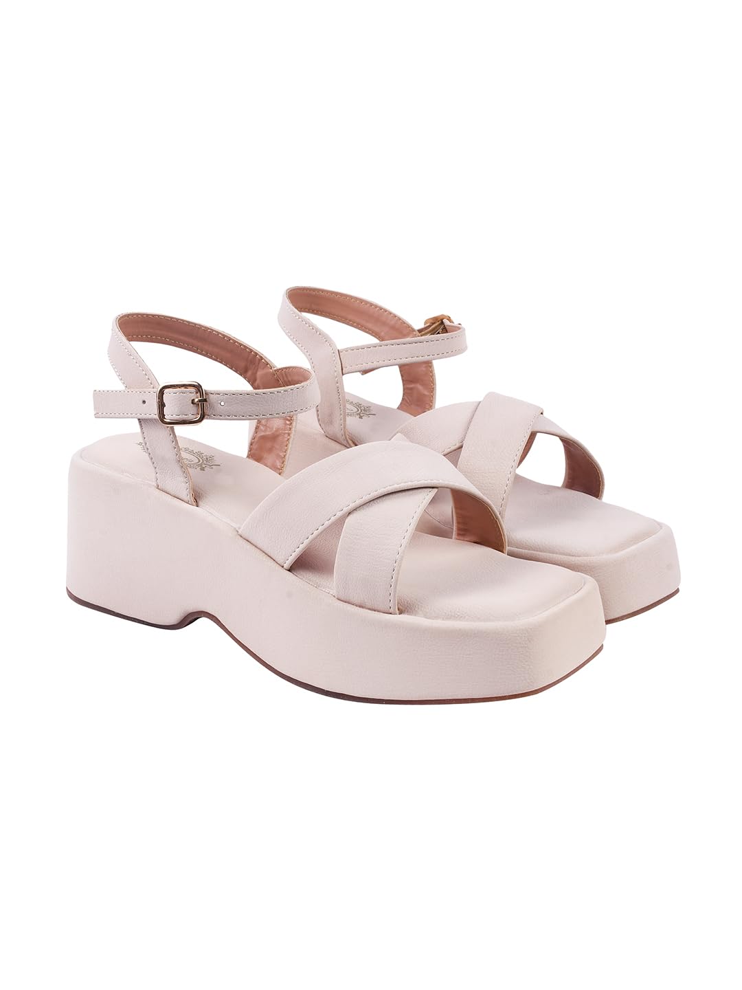 Smart Casual Sandals for Women & Girls|Cushioned Footbed|Lightweight |Everyday |Outdoor Use-image-34
