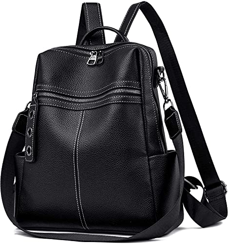 Image of Women High Qulity Multipurpose Backpack Handbag Purse, Travel Backpack Shoulder Bag for Ladies,Girls,Unisex
