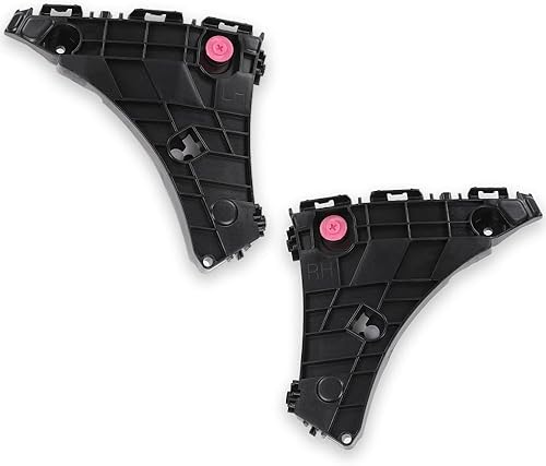Soportes de parachoques delantero negro para el lado del conductor y el pasajero, compatible con Toyota Tundra 2014 2015 2016 2017 2018 2019 2020