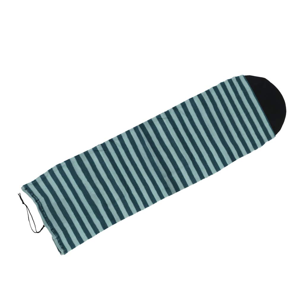 kowaku Premium Water Sports Surfboard Sock Case Stretch Surf Board Funboard Shortboard Cover Storage Travel Bag, 10.2ft