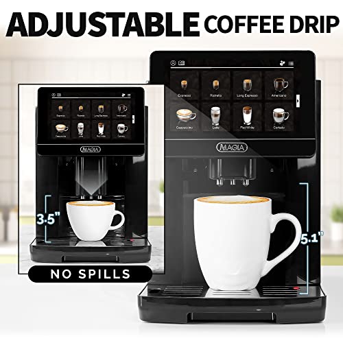 Zulay Magia Super Automatic Coffee Espresso Machine Durable With