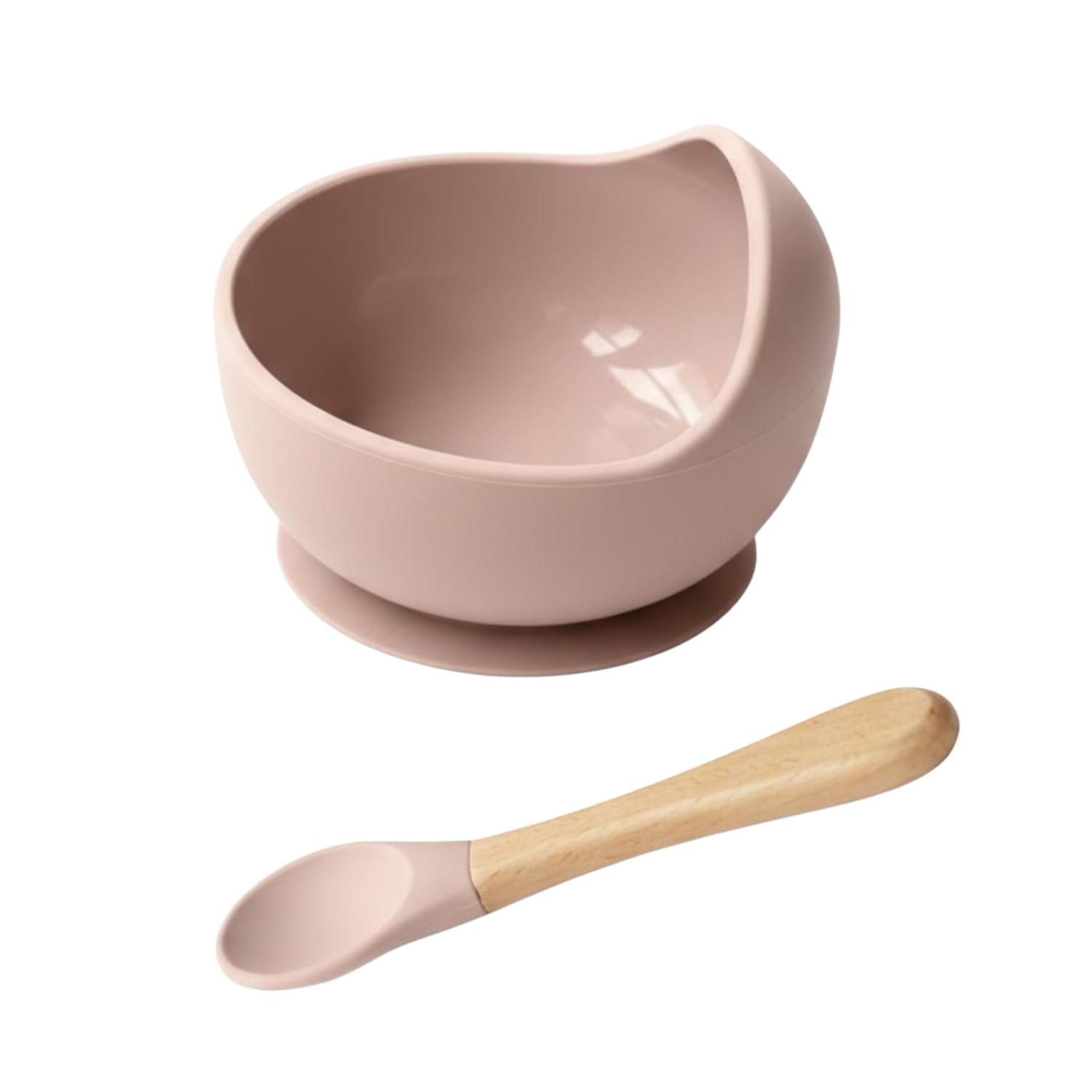 pepplo Baby Bowls with Suction, Stay Put Silicone Suction Bowls for Babies Tod dler Kids, BPA Free, Soft Safe Baby Led Weaning Supplies for Food Bowl, Microwave and Dishwasher Safe (Pink, Set of 1)-image-49