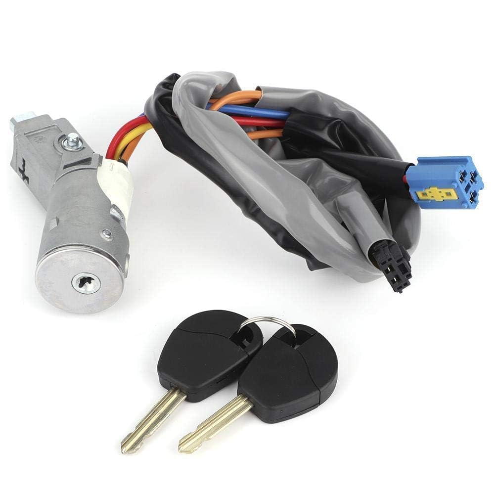 Yctze cerradura de encendido, interruptor de arranque de cerradura de encendido con 2 llaves 4162.CF para