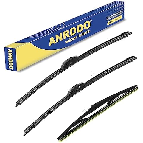 ANRDDO Windshield Wiper Blades Set Cover