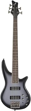 Jackson JS Series 5-String Spectra Bass JS3V, Silverburst, Laurel Fingerboard