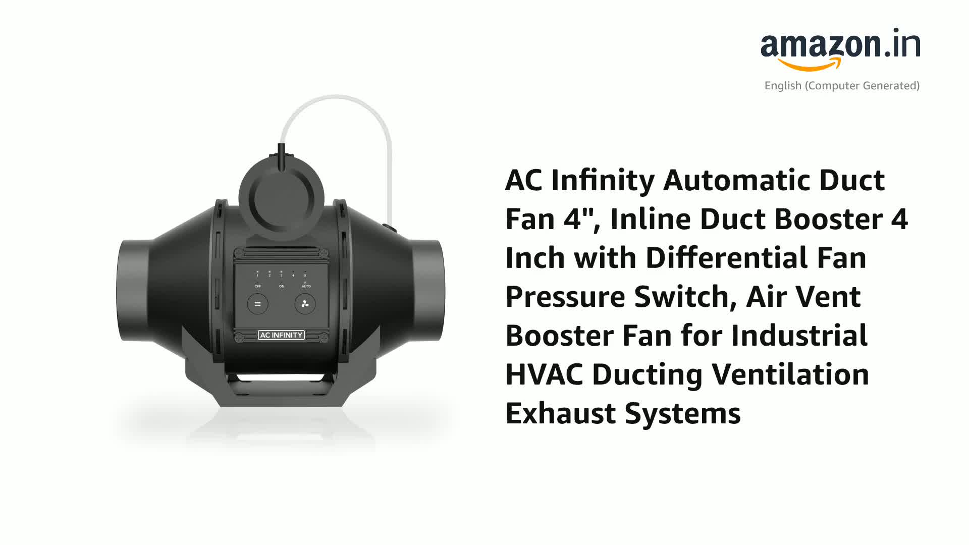 AC Infinity Automatic Duct Fan 4