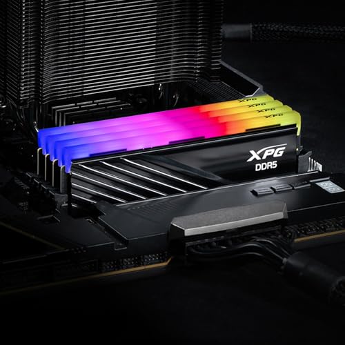 Image of ADATA XPG Lancer Blade RGB (16GBx2) DDR5 U-DIMM 6000MHz CL36 - Black (AX5U6000C3616G-DTLABRBK)