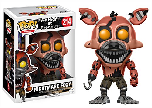 Funko Pop Games Five Nights At Freddy's Nightmare Foxy Action Figure #TOP1