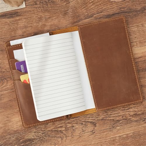 Carnet de notes en cuir véritable pour des écrits élégants et durables - 4