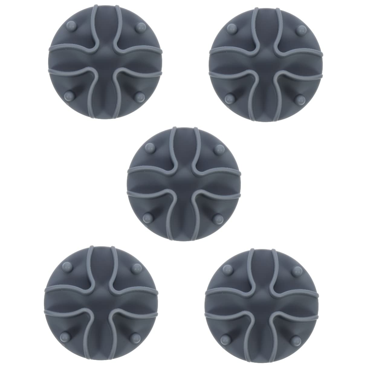 Mipcase 5stücke Pet Dog Licking Pad Aus Lebensmittelechtem Silikon rutschfeste Fütterungsmatte Für Hunde Und Katzen Zum Langsamen Füttern Beschäftigung Beim Baden
