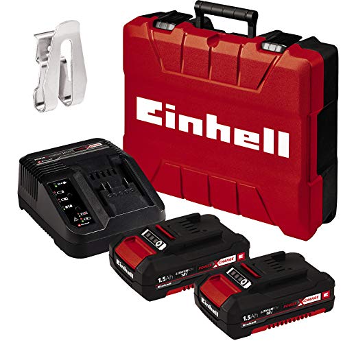 Einhell Akkuschrauber TE-CD 18 Li Set Power X-Change (Li-Ion, 18 V, 2 Gang, 48 Nm, LED-Licht, Koffer, inkl. 2 x 1,5 Ah… – Bild 4