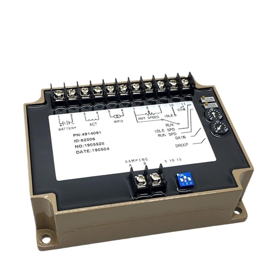 Unità di controllo della velocità 4914091 Regolatore di velocità for motore diesel Regolatore elettronico Parti del generatore