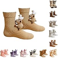 Genérico Calcetines divertidos Animales 3D Calcetines Tejer Adulto Niño Calcetín Dibujos Animados Fantasía Boca Grande Regalo Creativo de Animales 4