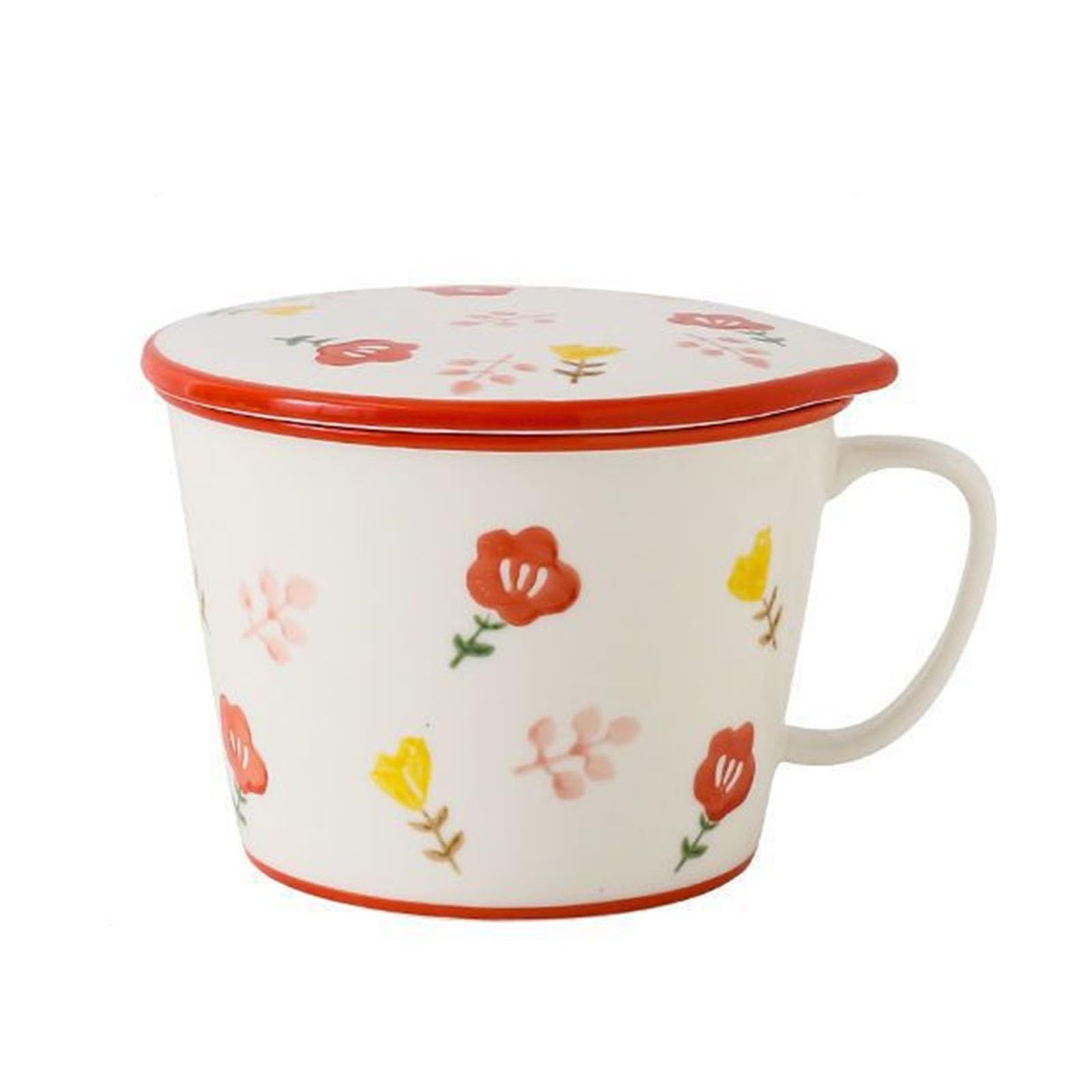 SAeWare Barattolo in ceramica per olio in ceramica, per spezie, casa, cucina, peperoncino, olio per cucina, rosso, 18 x 11 cm, rosso, 18 x 11 cm