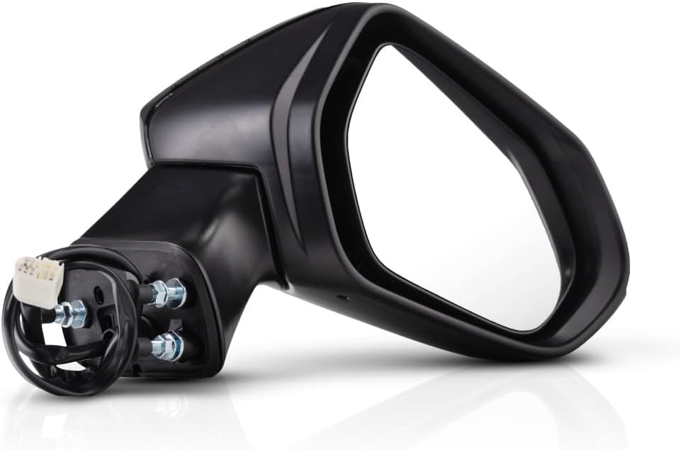 For Toyota Corolla 2020 2021 2022 Door Mirror Assembly Passenger Side | Power | Heated | Manual Folding | Sedan | Paint To Match | Replacement For 87910-12K70 | 87915-02360-C0 | TO1321392