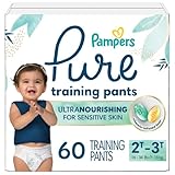Pampers Pure Protection Training Underwear, Unisex, Size 2T3T, 60 Count, Premium, Hypoallergenic, Soft, Absorbent