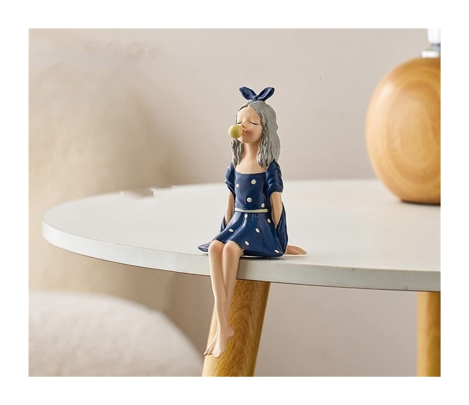 Amazon.co.jp: 置物・オブジェ 彫刻のための女の子の部屋の装飾