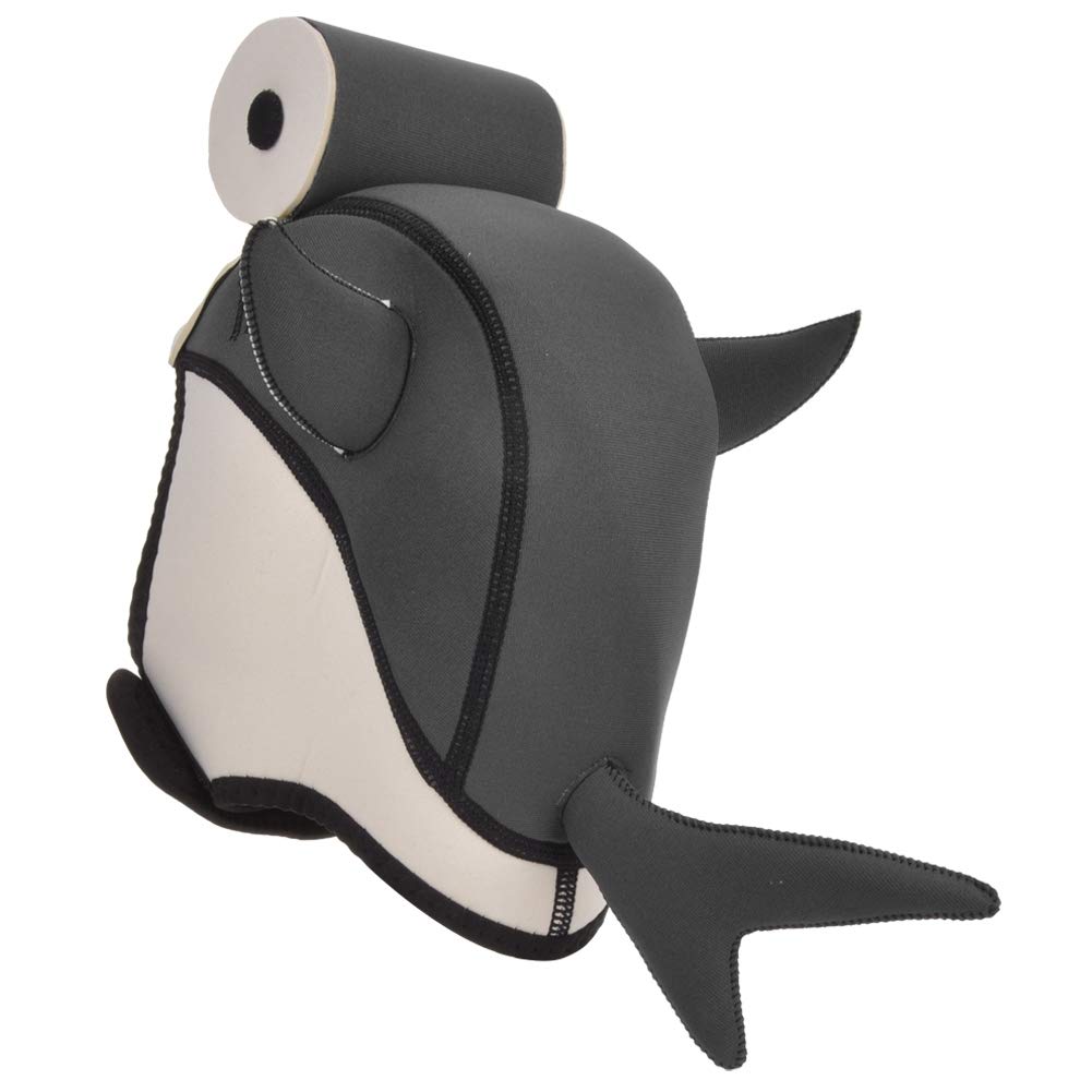 POENVFPO Dive Hat, Lightweight and Portable Neoprene Cartoon Diving Hood Thermal Surfing Hood for Women Children (Sea Animal Type)