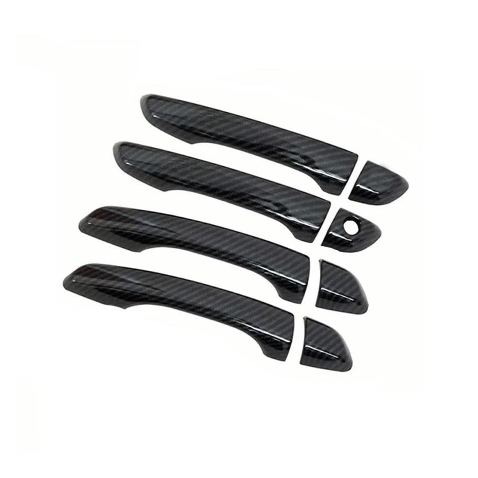 NOHEEU Auto Parts Exterior Door Handle Cover Trim Opener for Opel for Corsa F 2020-2023(Style 1)