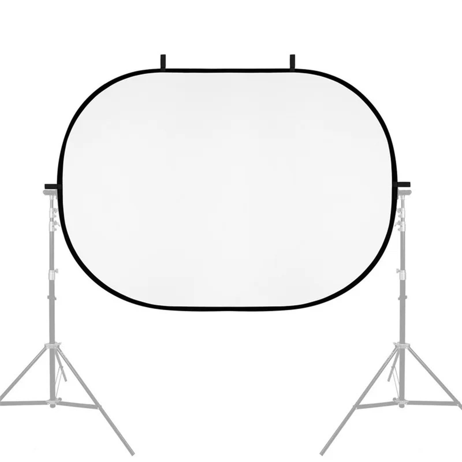 Reflector Plegable Disco portátil de la Foto del Reflector luz Plegable Ovalado Estudio fotografía Disco múltiple