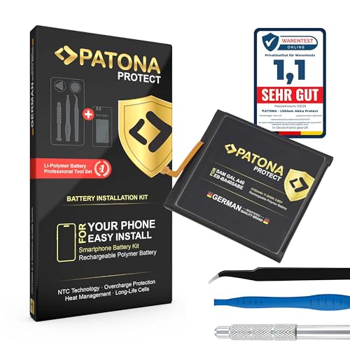 ✅ ALTA CAPACITÀ PER GALAXY A40 – Batteria 3100mAh 3.85V (11.94Wh) offre energia affidabile per tutto il giorno. Perfetta per uso intensivo dello smartphone anche in viaggio.