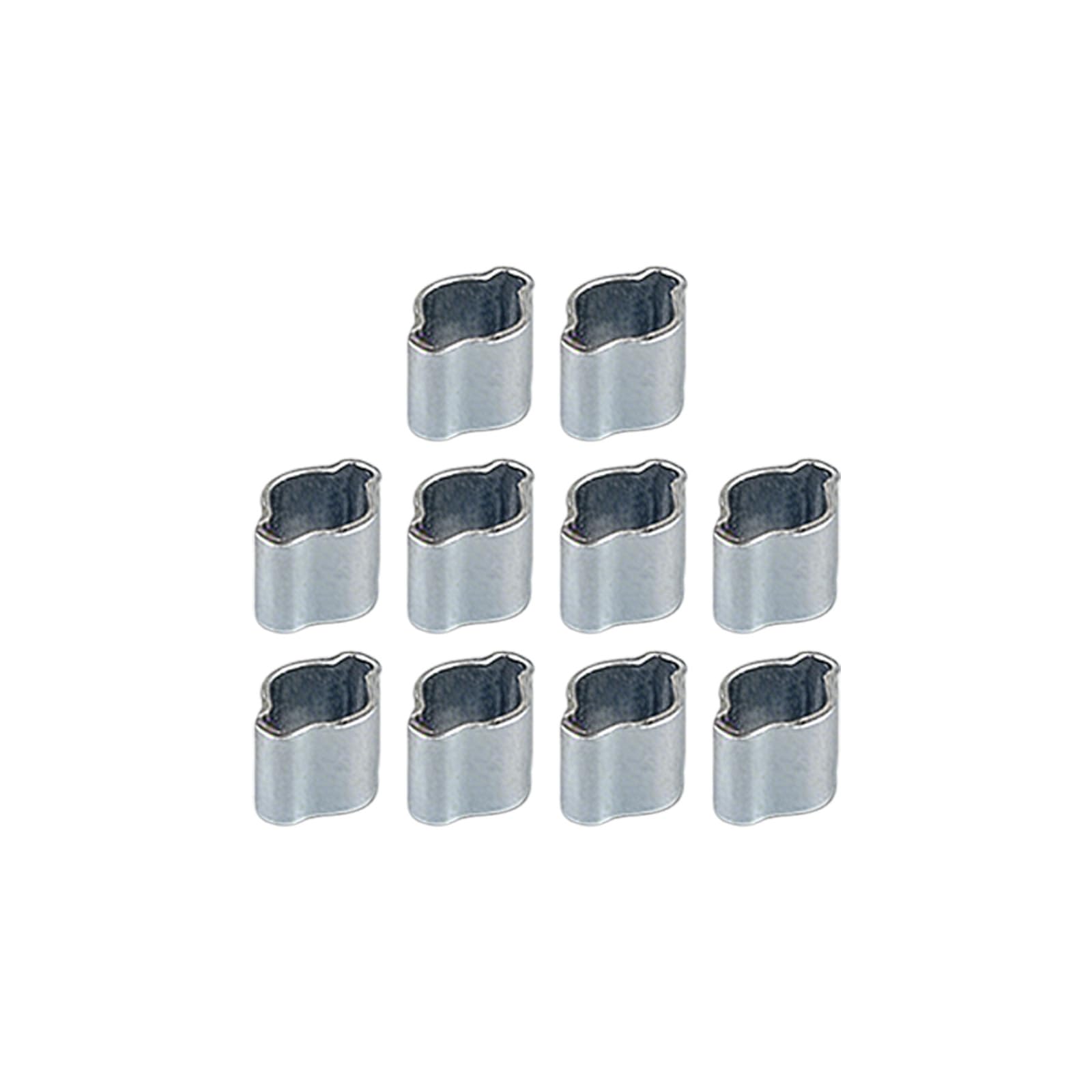 Elnwnnkc B 10Pcs 304 Steel Double Eared Hose Clamps Double Ear Clamps Suitable For Water Oil & Pipe Connection Strong Clamp