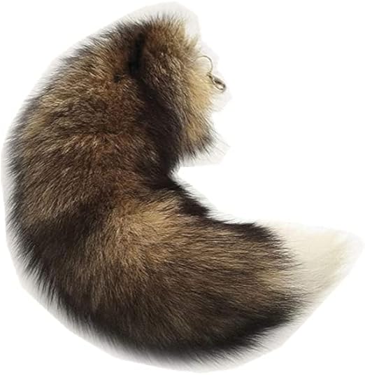 Colgante de cola de zorro sobre piel cola llavero extra grande llavero bolsa accesorios coche colgante suave esponjoso bolso decoración