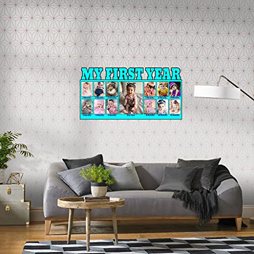 Image of Photo Frames| Customised Frames For Gifts| Home Decor| Frame for Wall| Light Blue Color, Pack Of 1