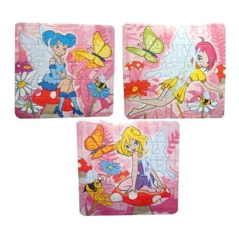 3 x Mini Fairy Jigsaws - Party Bag Fillers by Party Lanes Cover