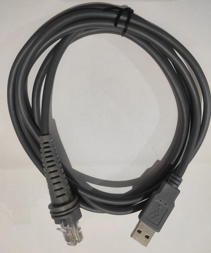 USB 2.0 Barcode Scanner Cable Compatible with ONLY Honeywell Scanners - 2 Meter-image-30