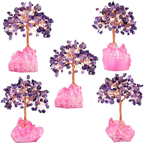 Amethyst Crystal Tree Idée Cadeau de Mariage et d'Anniversaire - 7