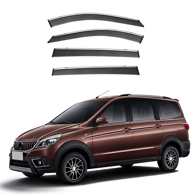Déflecteurs de vent BAIC Weiwang M30/M35 pour rouler sous la pluie serein