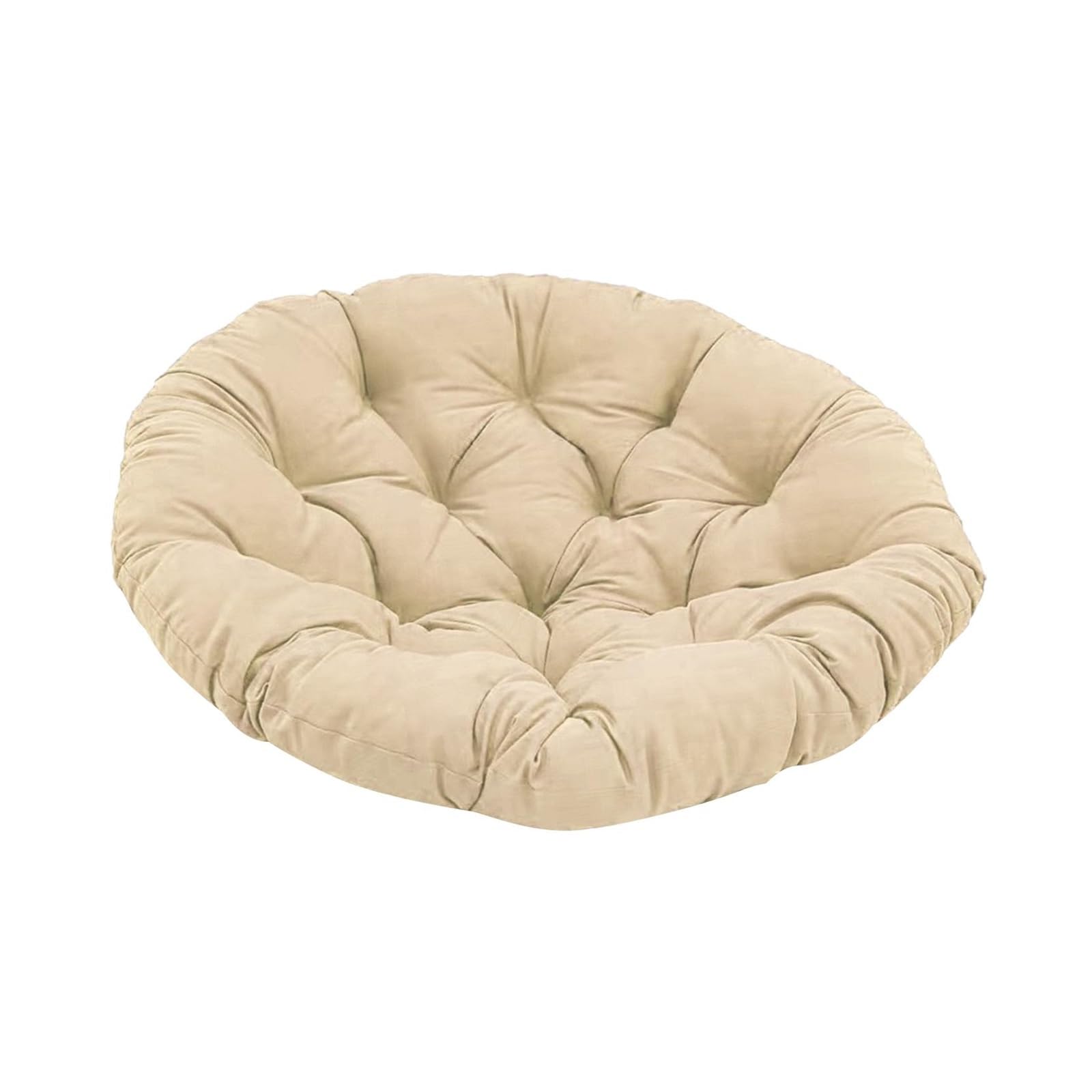 IRGVJIFR Egg Chair Cushion Chair Cushion 20inch Egg Hanging Basket For the garden(Khaki)