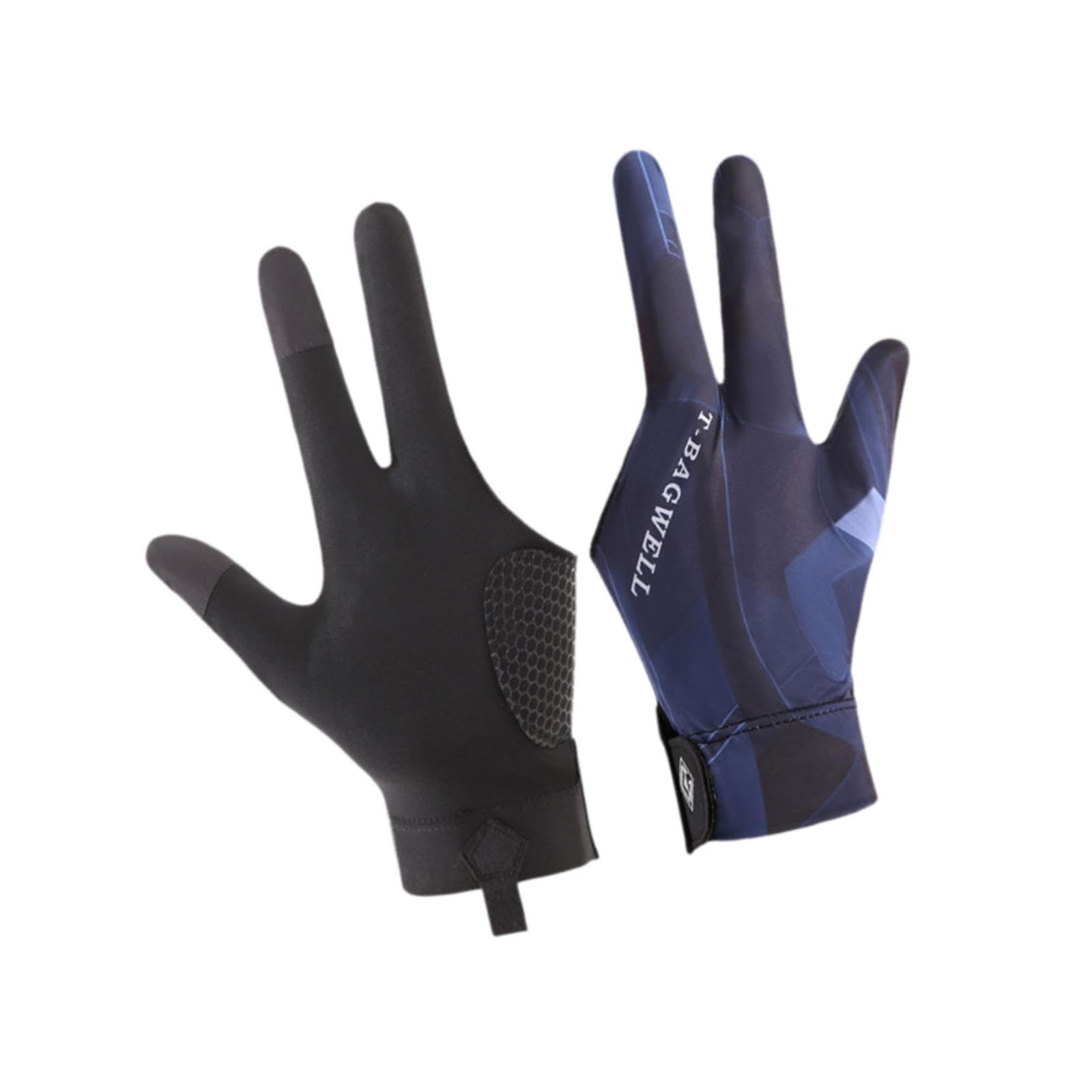 bnf® Pool Gloves Supplies Nonslip Breathable Portable Mitts for Men Playing Women Blue Left Hand Sporting Goods | Indoor Games | Billiards | Cue Cases-image-39