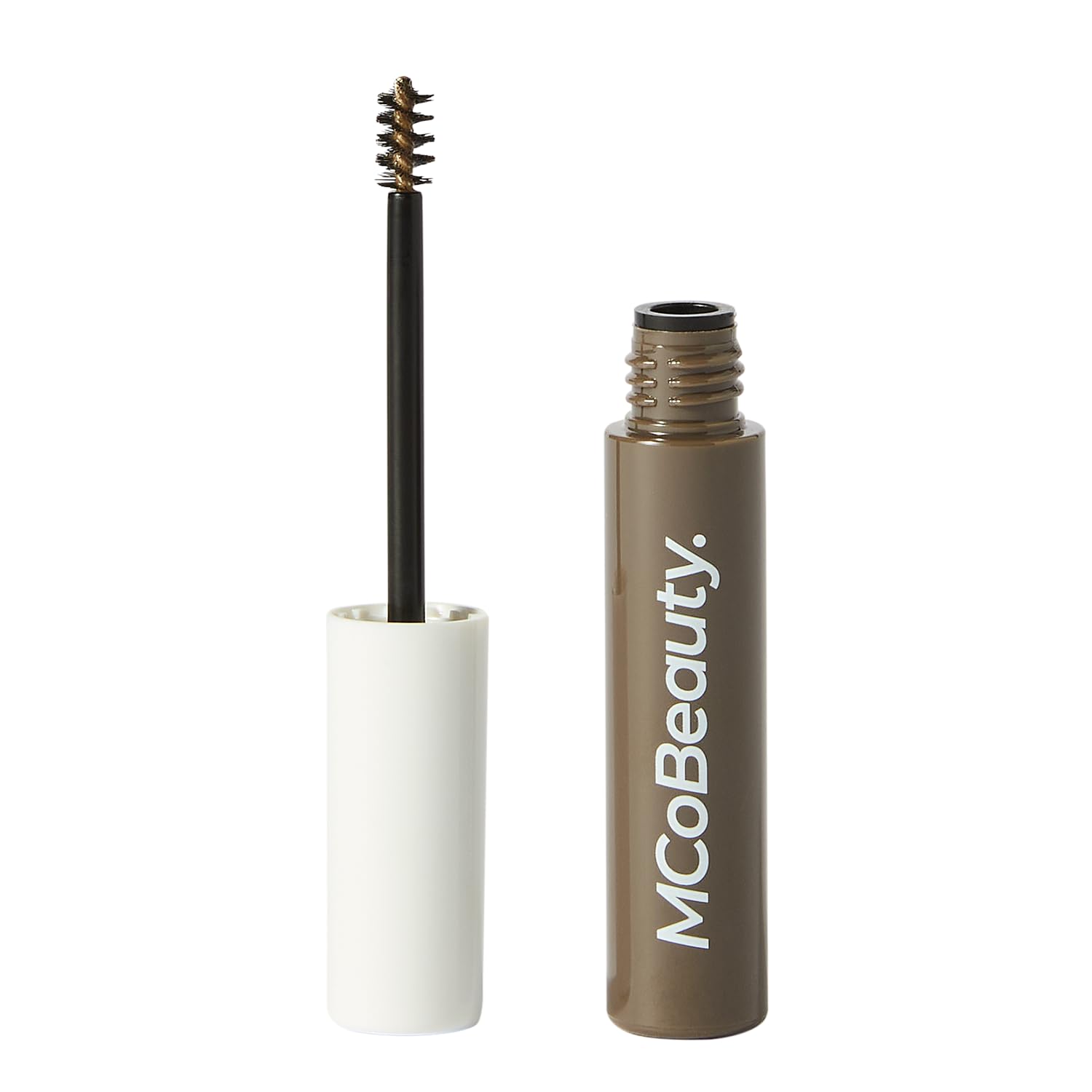 MCoBeauty, Magic Brows, Dark Brown Brow Gel, 3-in-1 Tinted Volumising Eyebrow Gel, Tints, Fills and Holds