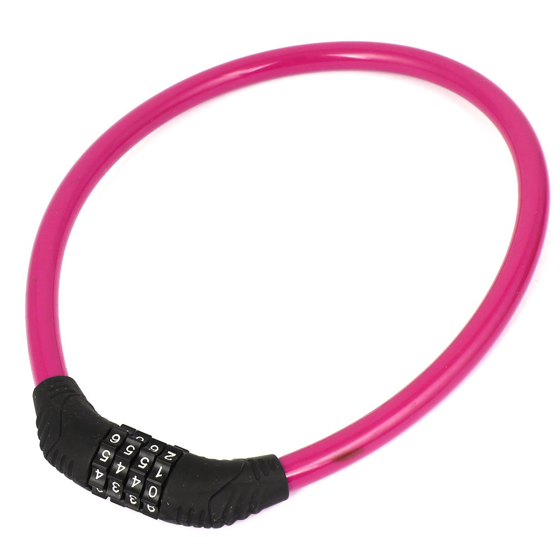 Aexit Bicycle Top Bike Locks Security 4 Digits 0-9 Number Cable Password Coded Lock 25