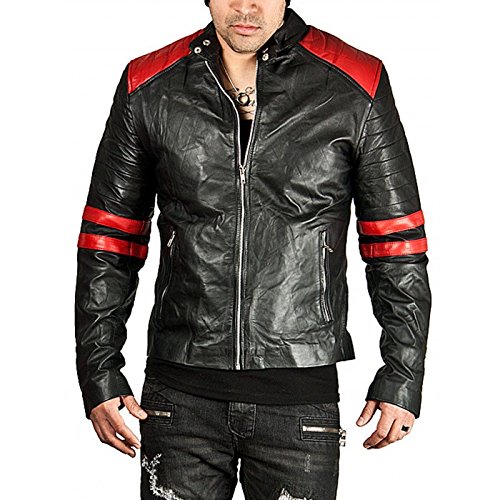 leather jacket sport