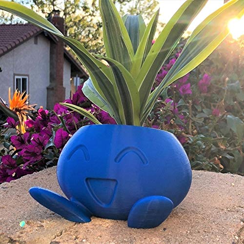 DOPHYRANIX Niedlicher Sukkulententopf Als Stiftehalter – Baum-Design, 15,2 Cm, PVC | Geschenk Für Kinder & Pflanzenfans