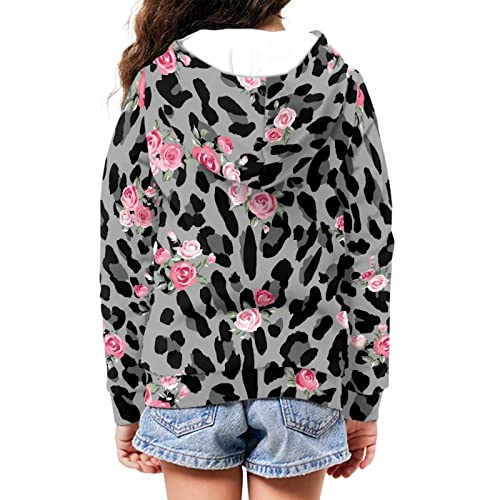 Cozeyat Kids Zip Up Hoodies Coat with Pockets for Boys Girls Long Sleeves Sweat Shirts Casual Jacket,Size S-XL2