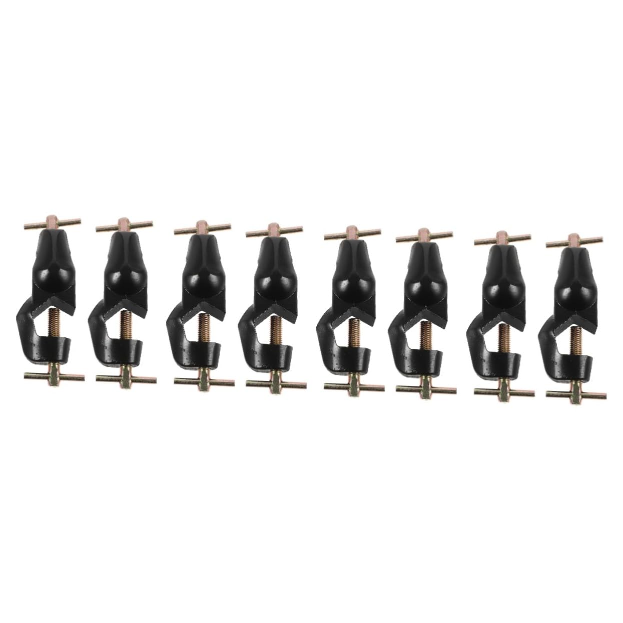 Gatuida 8pièces Support De Fixation Pince Croisée Robuste Pour Tige De Laboratoire Accessoire De Clamp Pour Expériences Scientifiques