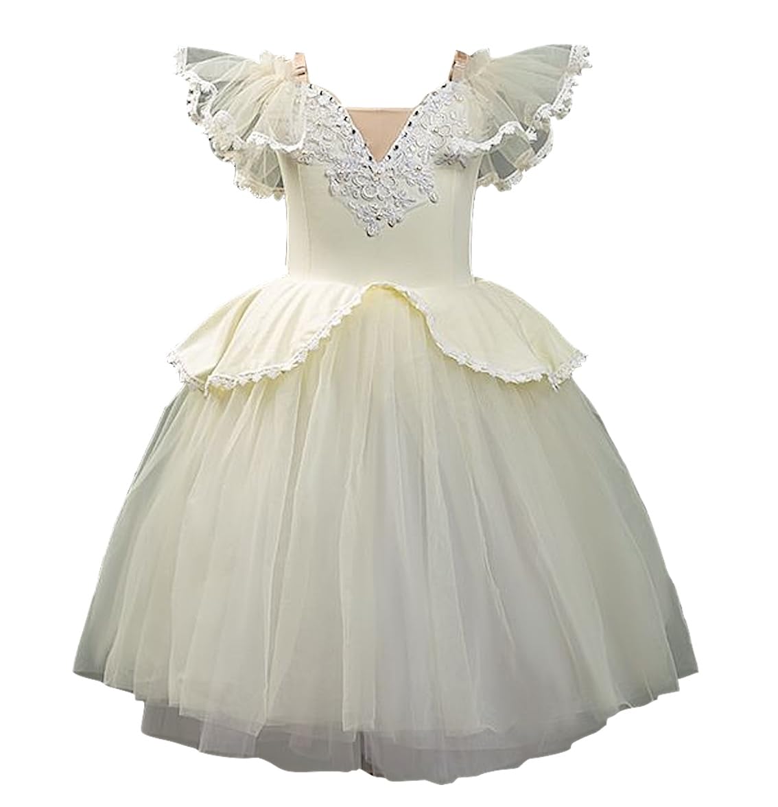 tutù Degas Saggio Danza Spettacolo Donna Bambina Schiaccianoci Balletto Clara DEGAS16 (tutù Degas XXL, Poliestere)