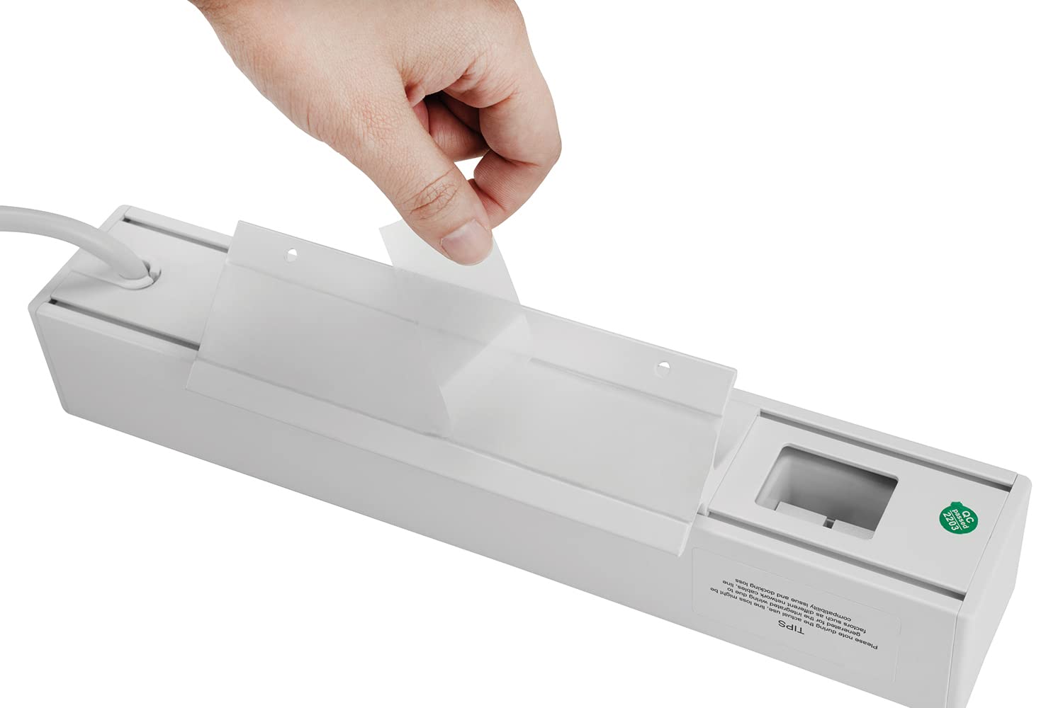 maxtrack Presa da tavolo NV63L 3 prese con contatto di protezione con 2 porte USB e 2 porte LAN, presa multipla per casa con fissaggio da tavolo, pulsante di accensione e spegnimento, ciabatta con