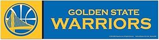 WinCraft NBA Golden State Warriors WCR13311613 Bumper Strip, 3